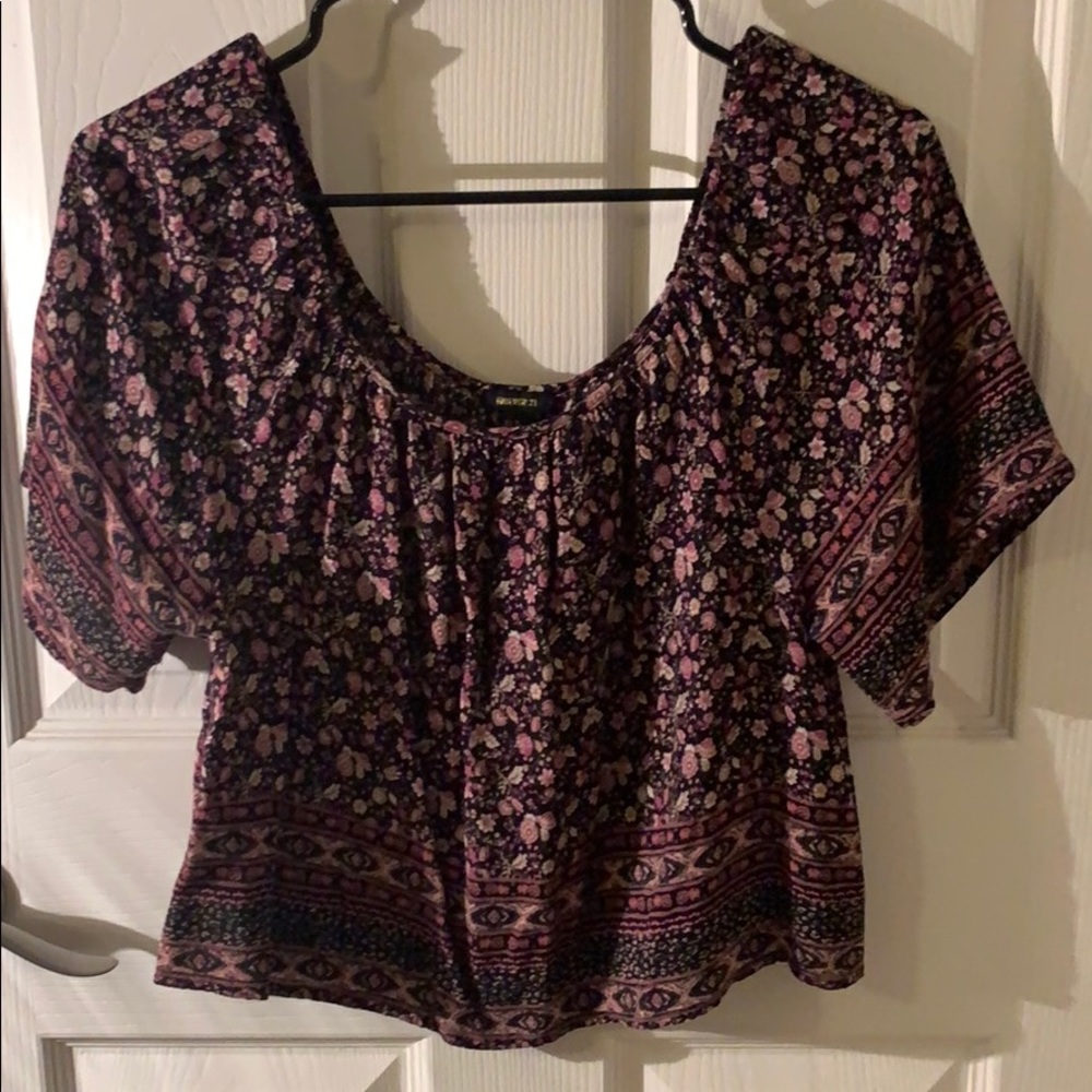 Cropped blouse from Forever 21